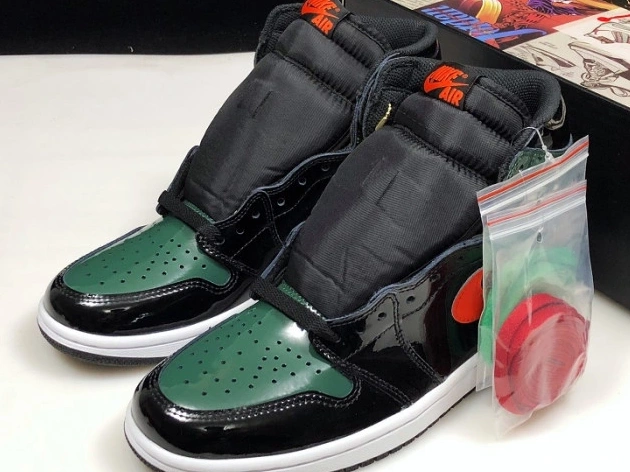 Rep 1 x Retro Black AV3905-038 Air Team High Jordan OG SoleFly Orange-Fir 0706
